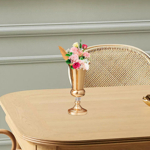 Boba De Flores De Boda Jarrón Floral Arreglos Metal S