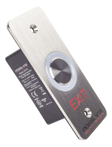 Boton De Salida Tactil Temporizador Led Configurable Ip65