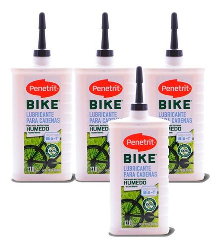Aceite Lubricante Bicicleta Penetrit Humedo X 4 Unidades