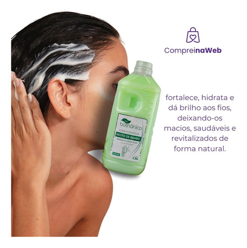 Condicionador Tok Bothânico Broto De Bambu 1900ml