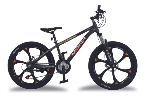 Bicicleta Montaña R26 21 Velocidades Monk Revenger Karbon