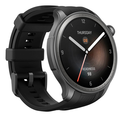 Smartwatch Amazfit Balance com GPS e Alexa (preto meia-noite) Cor da capa preta Cor da pulseira preta