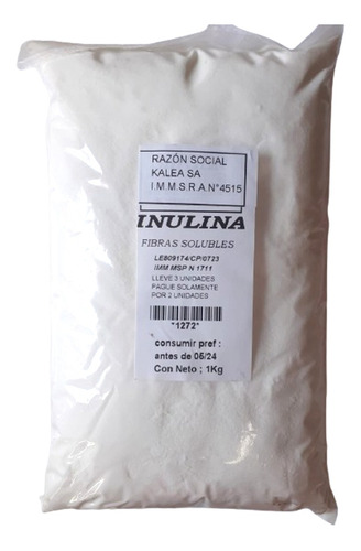 Inulina 1kg Lleve 3 Pague 2 