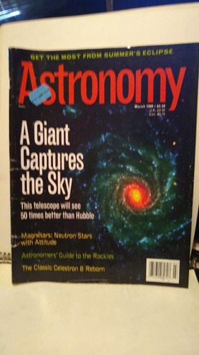 T - Revista Astronomy Importada Eua Março De  1999