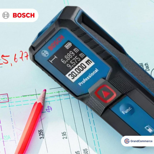 Medidor Láser De Distancia Bosch Glm 30-23 De 30 Metros