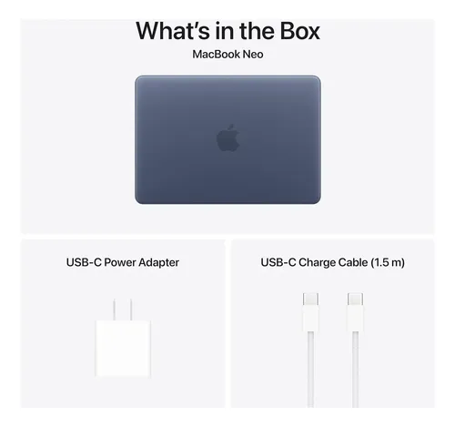 Apple Macbook Neo 13 A18 Pro 8gb 256gb Índigo | Parcelamento sem juros