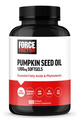 Aceite De Semilla De Calabaza 1000mg Sin Azúcar Am Prime Sabor Sin Sabor