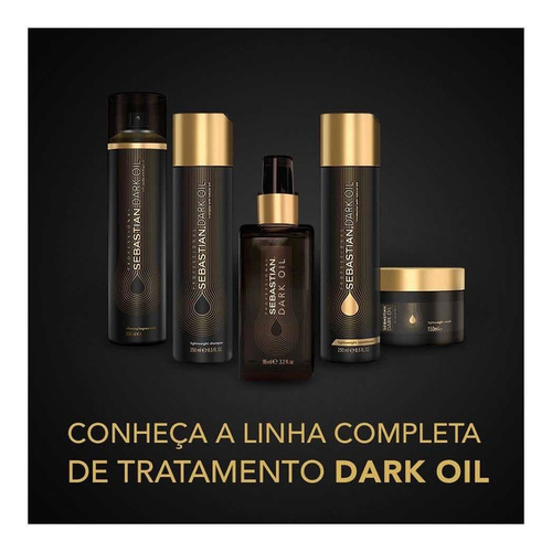 Imagem 7 de 8 de Sebastian Profissional Dark Oil - Óleo Capilar 95ml