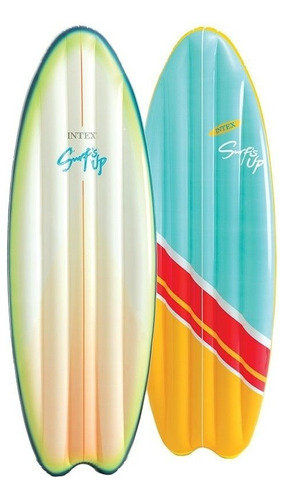 Tabla Surf Inflable Colchoneta Fiber Tech Intex 58152