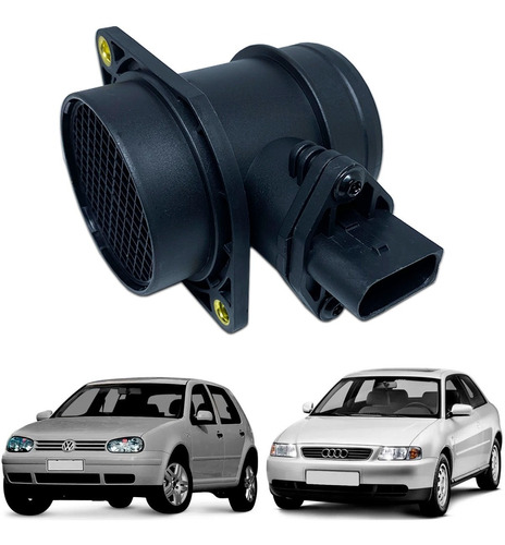 Sensor Fluxo Ar Audi A3 A4 A6 1.8 Turbo Vw Bora Golf 1.6 2.0