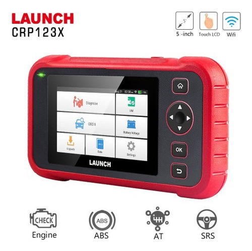 Scanner Automotivo Launch Creader Crp 129x Obd2 Portugues