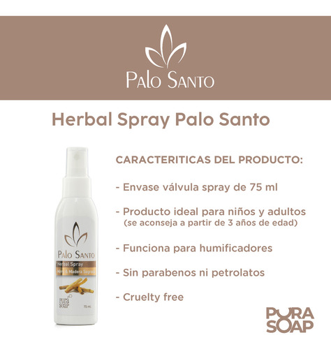 Combo Meditacion Herbals Spray Palo Santo & Lavanda