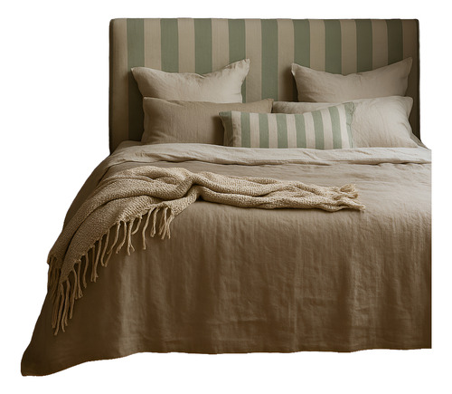 Respaldos De Cama Personalizados-diseños Únicos Verde Y Natural