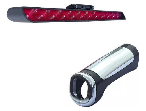 Break Light + Capa De Freio Cromado Chery Qq 2013