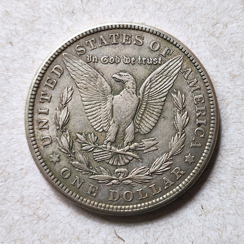 1 Dólar Morgan 1921 Moneda Antigua (Usado)