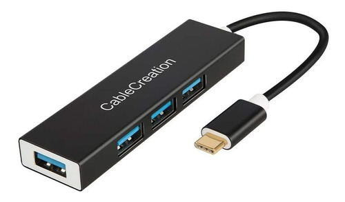 Concentrador Usb C, Cablecreation Adaptador Usb Tipo C A 4 P