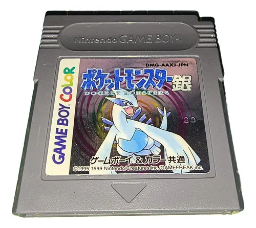 Pokemon Silver Pokemon Plata Japones Gameboy Gb Gbc Gba (Usado)