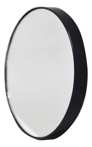 Espejo Para Maquillaje Luz Led + Espejo 10x Ventosa Q2151 Marco Negro