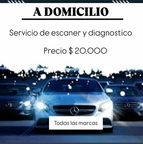 Escáner A Domicilio Y Diagnostico Automotriz