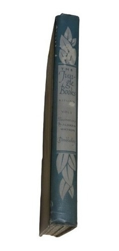 Rudyard Kipling The Jungle Book. 2 Vols. Doubleday Tapa&-.