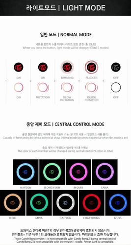 Concerto Twice Lightstick Candy Bong Z V2 Bluetooth Original