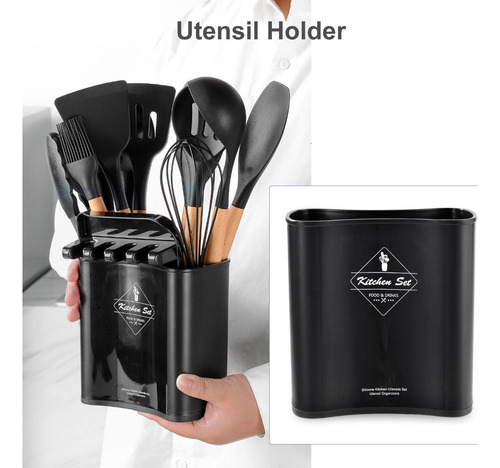 Juego De Utensilios De Cocina De Silicona Antiadherente De 1
