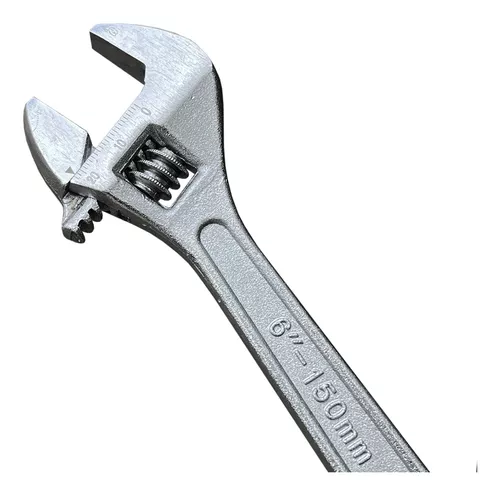 Chave inglesa ajustável universal para casa, chave de porca, ferramentas  manuais de abertura, multi ferramenta, 6in