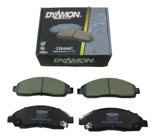 Pastilla Freno Del Ceramica Chev Luv Dmax 2005 2006 7943