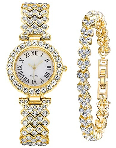 , Relojes De Diamantes Para Mujer, Conjunto De Ra De Brazale