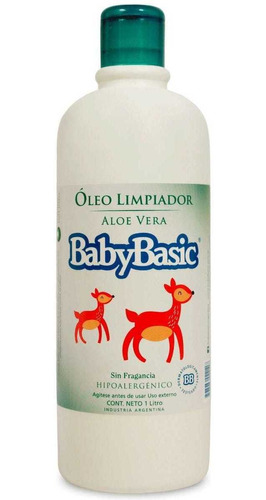 Oleo Limpiador Baby Basic Aloe Vera Hipoalergénico Baby Bas