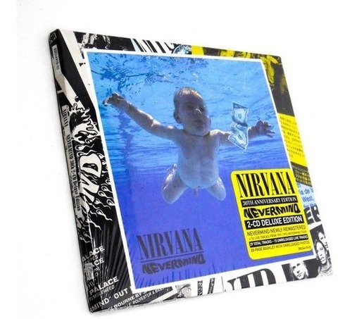 2 Cd Nirvana Nevermind (30th Anniversary) 2021 Deluxe Anniv.