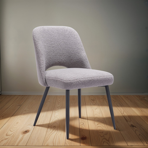 Silla De Comedor Teddy Gris Këssa Muebles