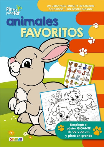 Animales Favoritos - Pinto Poster 