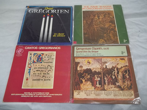 Lp Vinil - Gregorian Chants - 4 Discos