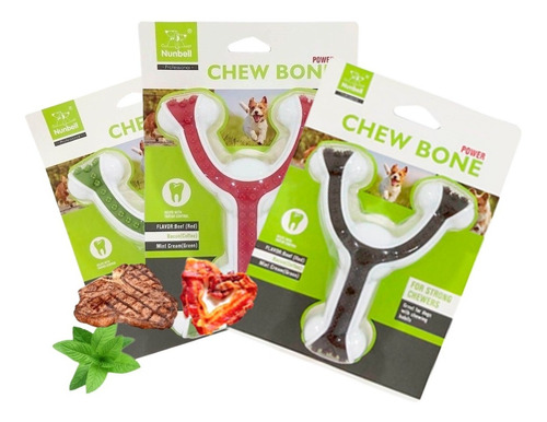 Imagen 1 de 7 de Juguete Perro Higiene Dental Mascota Sabores