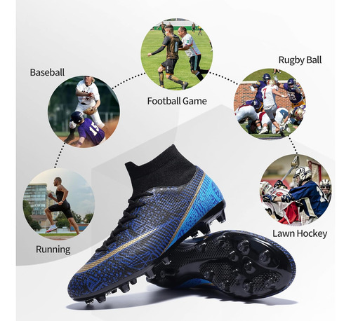 Botas De Fútbol Para Hombre, Botas De Entrenamiento Ligeras
