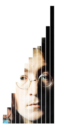 Vinilo Decorativo Minimalista 05. Sticker John Lennon 120x55 Color Multicolor