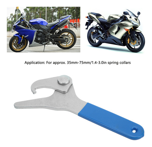 Llave De Amortiguador De Ajuste De Precarga Para Motocicleta