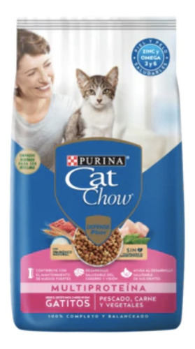 Alimento Cat Chow Gatitos X 1 Kg.