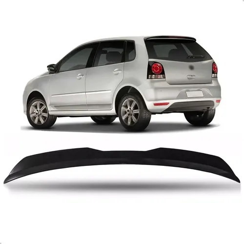 Aerofólio Polo Black Piano Sport Hatch Universal Frete grátis