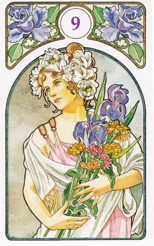 Lenormand Art Noveau Oraculo Con Manual En Español Tarot