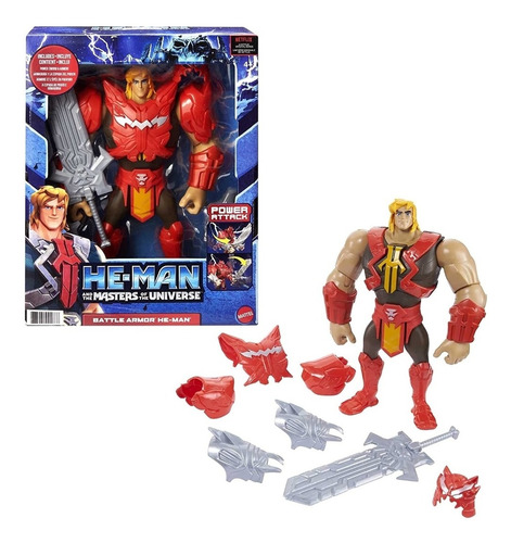 Masters Of The Universe Power Attack He-man Battle Armor