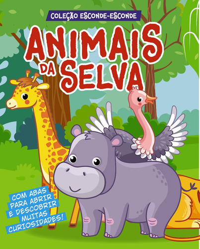 Coleção Esconde-esconde - Animais Da Selva: Não Aplica, De On Line Editora. Possui, Vol. Na. Editorial On Line Editora, Capa Mole, Edição 1 Em Português, 2023