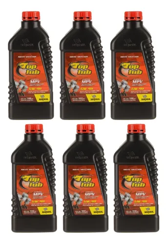 Kit Aceite Sintético 5w40 Bardahl 1l X 6 Uni