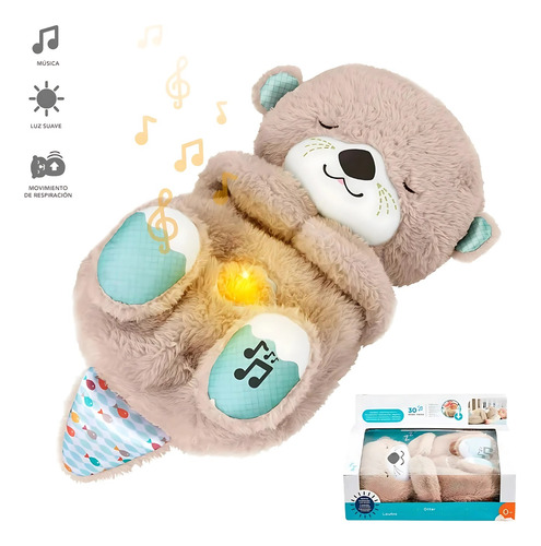 Bebé Adormece A La Nutria Con Sonidos Y Luces Y Musica