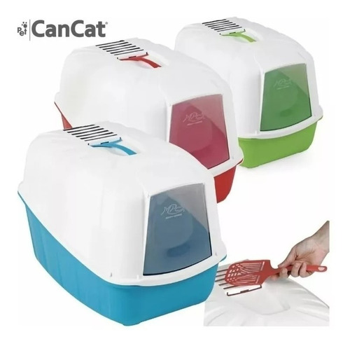 Imagen 2 de 8 de Litera Para Gatos Komoda + Palita + Filtro Carbón | Cancat
