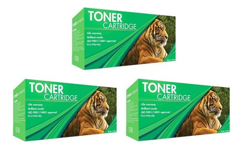 Pack 3 Toner Generico Con Samsung 104s Compatible Mlt-d104s 