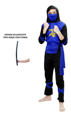 Disfraz Ninja Deluxe Niño