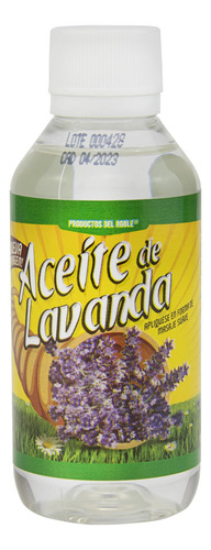 Aceite De Lavanda 120 Ml Bote Lavanda 1 Unidad