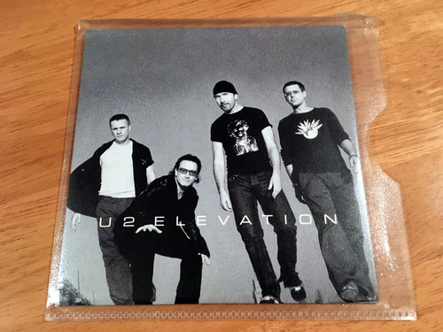 U2 Elevation Cd Single 2 Tracks Uk Europa 2001